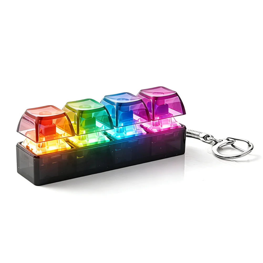 Clicky mechanical keyboard switch keychain ASMR desk toy