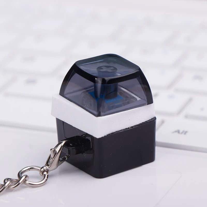 Close-up of the ClickVibe Single Key clicky mechanical switch